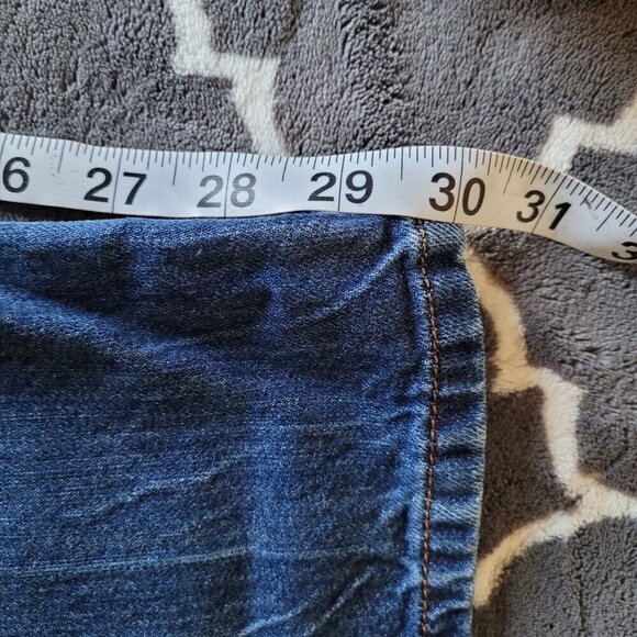 Diesel Mens Krayver Slim Carrot Jeans 31x30 Blue Regular Denim Distressed - Picture 7 of 10